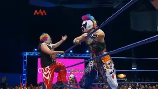 AAA Sin Límite® | Psycho Clown, Murder Clown & Monsther Clown vs Silver King, M. 2000 & Toscano ᴴᴰ