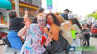 Zombie Thriller Dance Ajijic Mexico 2015