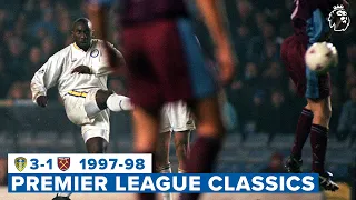 Haaland header and Hasslebaink double | Leeds United 3-1 West Ham | Premier League Classic | 1997/98