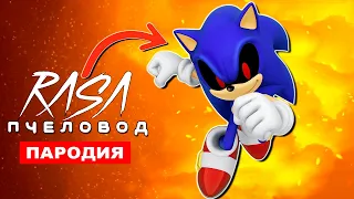 Клип Песня ЗЛОЙ СОНИК EXE Rasa ПЧЕЛОВОД ПАРОДИЯ 3 ЧАСА НОЧИ sonic.exe song