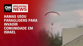 Hamas usou paragliders para invadir comunidade | CNN PRIME TIME