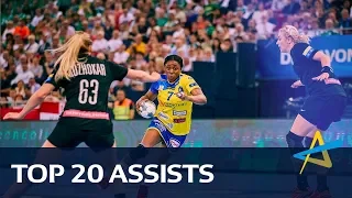 Top 20 Assists | WOMEN'S EHF Champions League