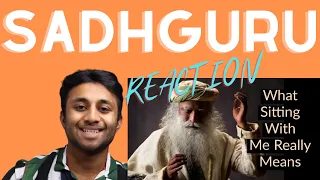 AMERICAN YOGI Vish REACTS to What Sitting With Me Really Means | Sadhguru | SADHGURU REACTION | #Aum