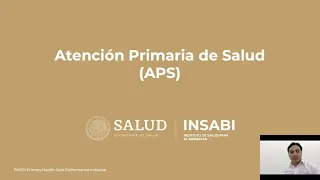 Atención Primaria de Salud | Marco Conceptual APS