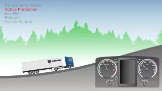 Scania Driver Controls - Fuel Saving Technology