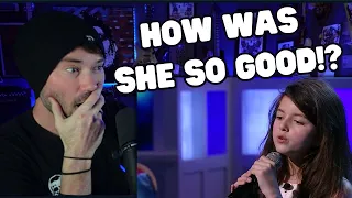 Metal Vocalist First Time Reaction - Angelina Jordan - Fly Me To The Moon