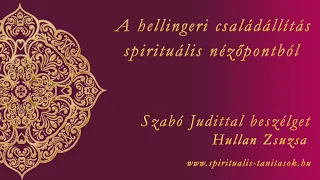 A hellingeri családállítás spirituális nézőpontból