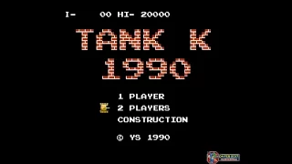 Tank 1990 (1990, NES; Battle City) - Mode K (2 Players)[1080p60]