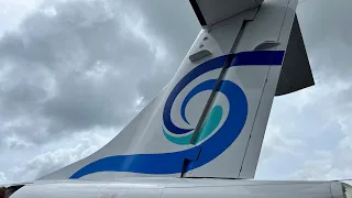 Air Moana ATR72-600 Poeiti | Bora Bora to Papeete, Tahiti 🇵🇫🏝️