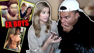 REACTING TO MY GIRLFRIEND’S EXES (CALLS ME A DOWNGRADE)