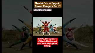 Super Sentai Easter Eggs in Power Rangers Part One