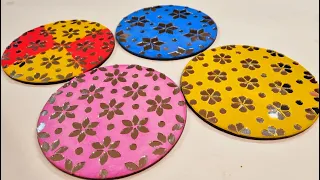 Lippan Mirror Mosaic coasters