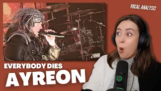 AYREON Everybody Dies (Ayreon Universe) | Vocal Coach Reacts (& Analysis) | Jennifer Glatzhofer