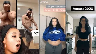Weight Loss Glow Ups that are Almost Unrecognizable! Motivational Tiktok Compilation | Reaction