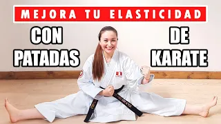 3 PATADAS BÁSICAS DE KARATE para MEJORAR TU ELASTICIDAD