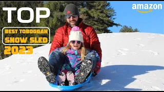 TOP: Best Toboggan Snow Sled | Toboggan Snow Sleds 2023