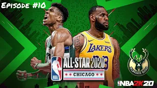 All Star Game 2020 | Antetokounbros #10 | NBA2K20 | My league | Milwaukee Bucks
