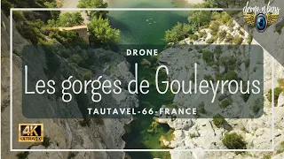 Les Gorges de Gouleyrous vues du ciel - Tautavel 🇨🇵66 |drone 4K|