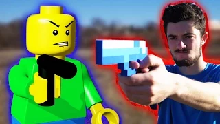 LEGO meets Minecraft - Full Lego Wars Animation Movie!!! (Minecraft Animation)