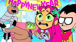 Teen Titans Go! po polsku | Noworoczna tradycja | DC Kids