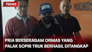 Pria Berseragam Ormas yang Palak Sopir Truk di Bogor Berhasil Ditangkap Polisi