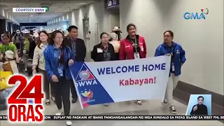 Mahigit 600 OFW sa Israel na boluntaryong nagpa-repatriate, nakauwi na ng bansa | 24 Oras