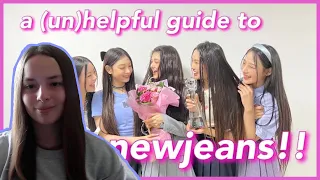 British Girl Reacts To a (un)helpful guide to newjeans 2023