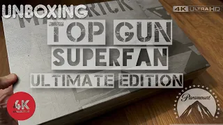 Top Gun / Top Gun Maverick Superfan 4k UltraHD Blu-ray steelbook ultimate collector’s set