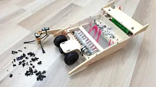 UNA SCOPA RADIOCOMANDATA fai da te ?  - Remote Robot Car Vacuum cleaner DIY