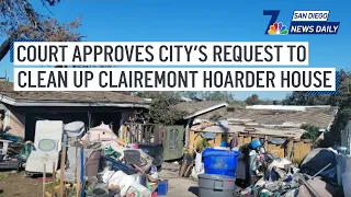 Court approves city's request to clean up Clairemont hoarder house | San Diego News Daily | NBC 7