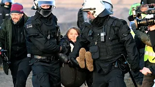 Greta Thunberg arrested, detained by police in Germany after protest