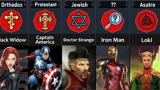 Marvel characters and their religion status