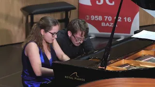 FACCINI PIANO DUO Italy. 2023 ANTÓN GARCÍA ABRIL COMPETITION. 3º PRIZE&PRIZE BEST GARCIA ABRIL MUSIC