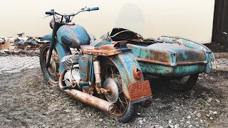 Full Restoration 60 Years Old Ruined Classic Motorcycle