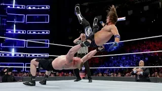 Universal Champion Brock Lesnar vs WWE Champion AJ Styles [ Highlights ] - Survior Series 19/11/17