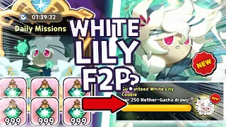 So White Lily Cookie is FREE for ALL! (BUT Here is How)