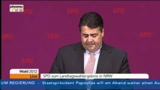 Wahl in NRW: Pressekonferenz der SPD