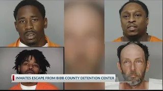 Inmates escape from Bibb County Detention Center