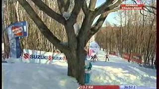 2007 WSC Sapporo 2x7.5 km M Pursuit SAVIALOVA NEUMANNOVA STEIRA