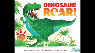 Dinosaur Roar! - Bedtime stories for kids, children's books read aloud.