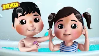 Bath Song | Baby Songs & Nursery Rhymes by Farmees