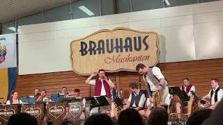 "Flügelhornzauber" von den Brauhausmusikanten in Obernau