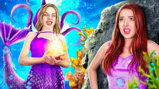 Me Convertí en Sirena || Cómo Convertirse en Sirena en la Vida Real