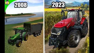 Evolution Of Farming Simulator 2008 - 2023