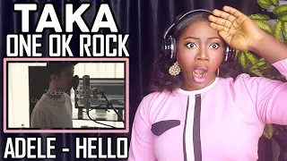 TAKA | Adele - Hello (Cover by Taka from ONE OK ROCK) REACTION!!