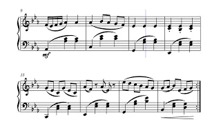 Waltz in E flat major (original comp)