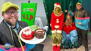 Universal Studios Holidays 2023: Meeting The Grinch & Max | NEW Food & Grinchmas | Universal Orlando