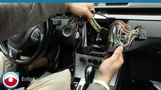 Radio installation 2009-2015 VW CC with Dynaudio and Backup Camera