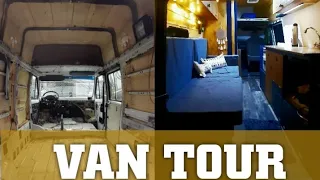 VAN TOUR 🚐 transformamos un furgon en nuestro hogar🥰 TRAFIC MOTORHOME