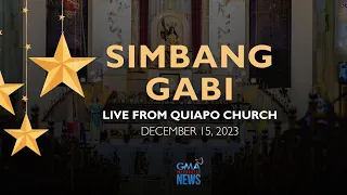 LIVESTREAM: Simbang Gabi sa Quiapo Church (December 15, 2023) - Replay